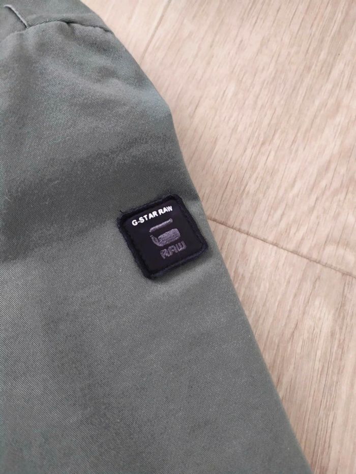 Veste garçon kaki Kids Deline taille 8 ans G-Star - photo numéro 5