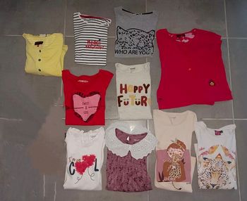 Lot de hauts à manches longues fille en 14 ans