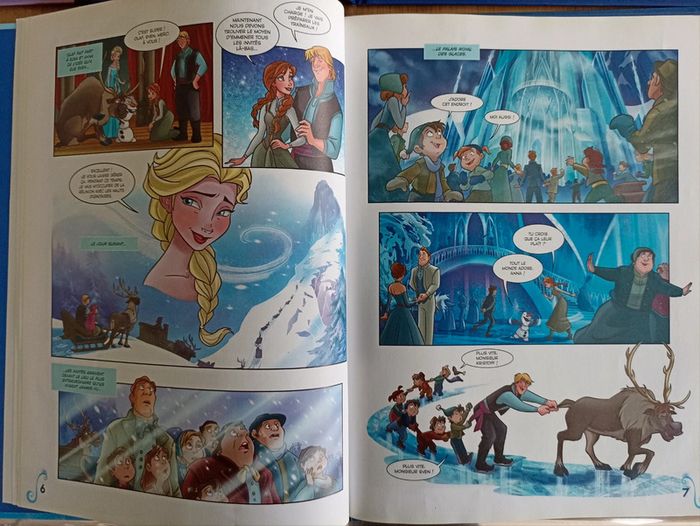 Lot 2 BD Reine des Neiges Disney Comics - photo numéro 3