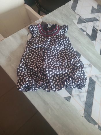 Robe manche courte fille 12 mois 74 cm