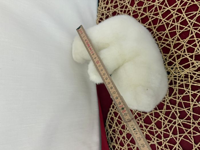 Doudou Peluche ours blanc BOULGOM - photo numéro 3