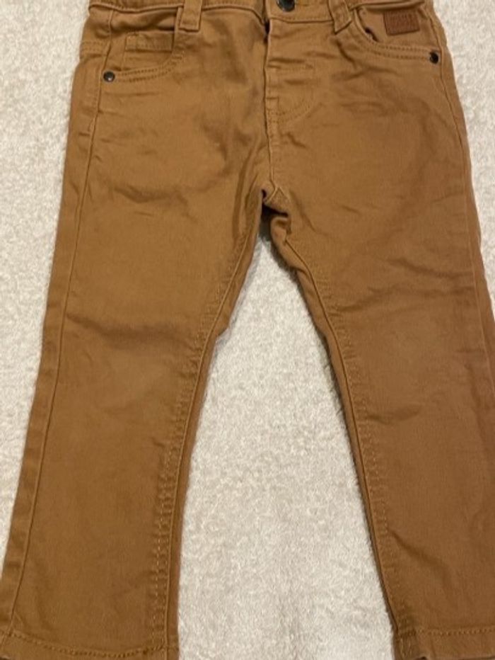 Pantalon slim en toile extensible 24mois 2ans - photo numéro 4