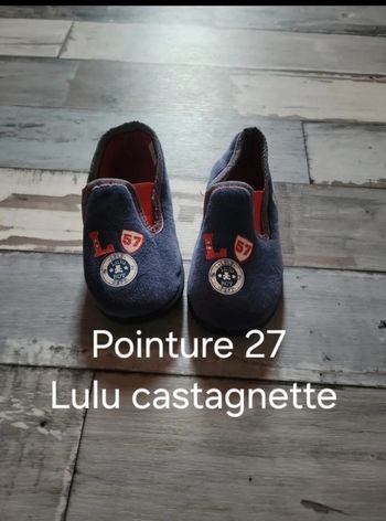 Chaussons "Lulu castagnette" 27