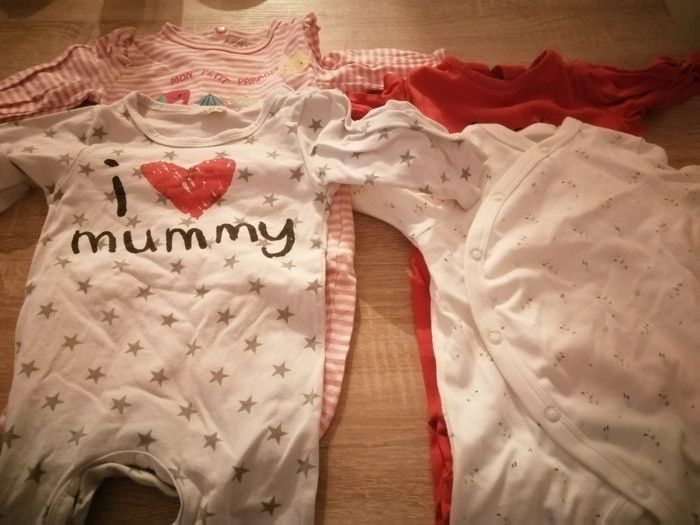 Lot pyjama lègé 3 mois fille - photo numéro 2