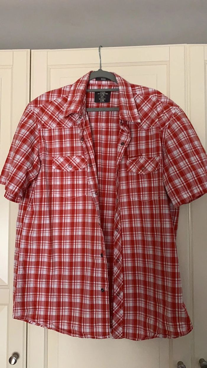 Chemise à carreaux (manches courtes) H&M