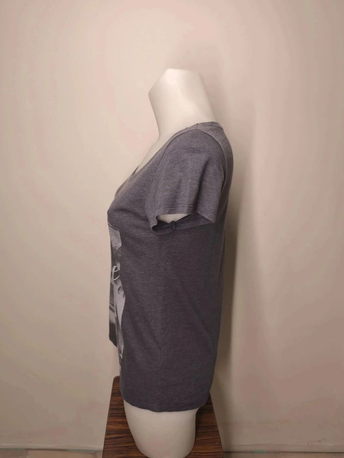 T-shirt Creeks Femme Taille M Gris - photo numéro 3
