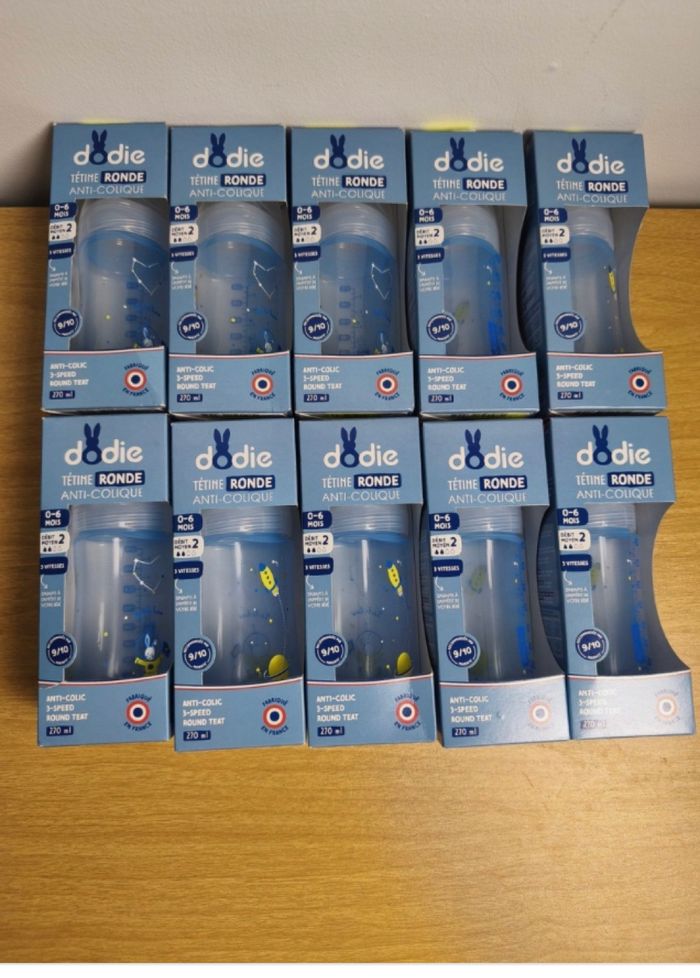Lot de 10 biberons