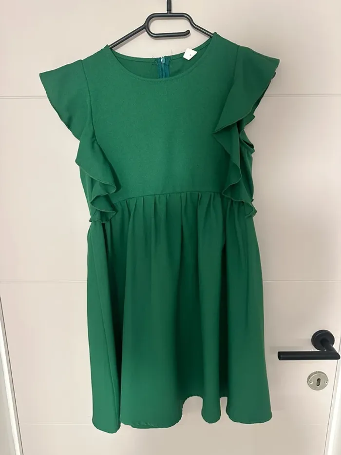 Robe vert sapin Shein – Taille 11-12 ans