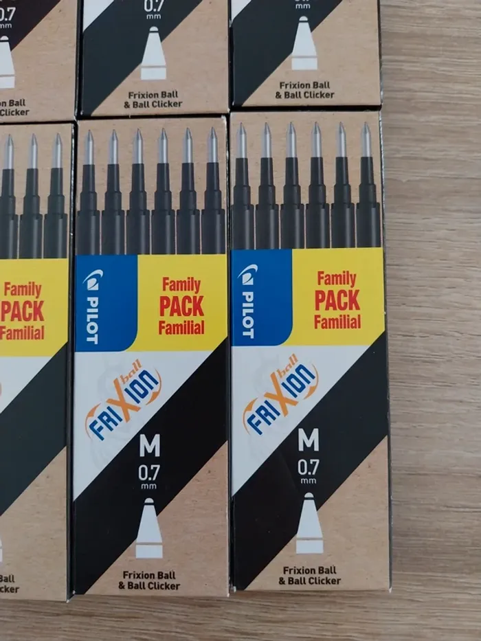 6 packs de recharges noir Pilot Frixion - photo numéro 2