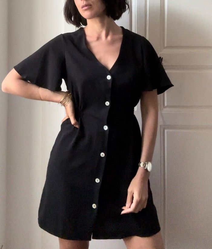 Robe noire Benoa taille XS/S