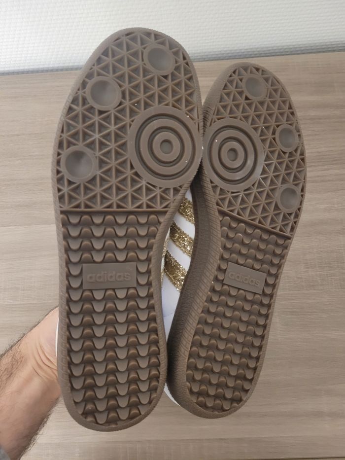 Adidas samba doré - photo numéro 3