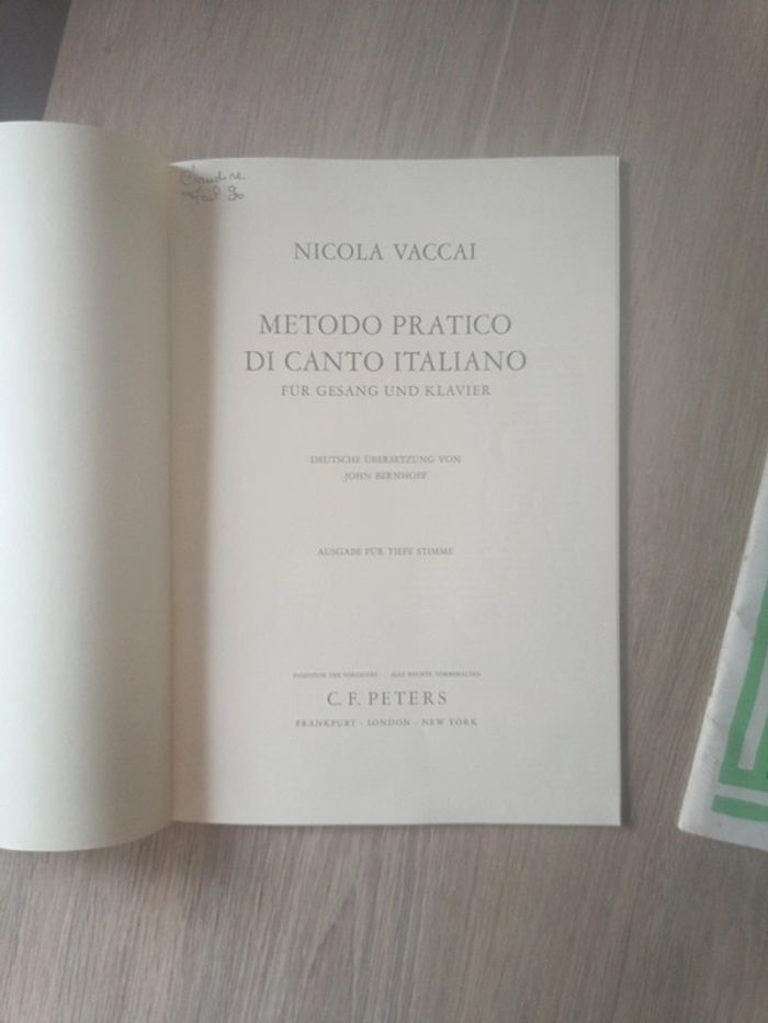 Vaccaj édition Peters et Ricordi - photo numéro 4