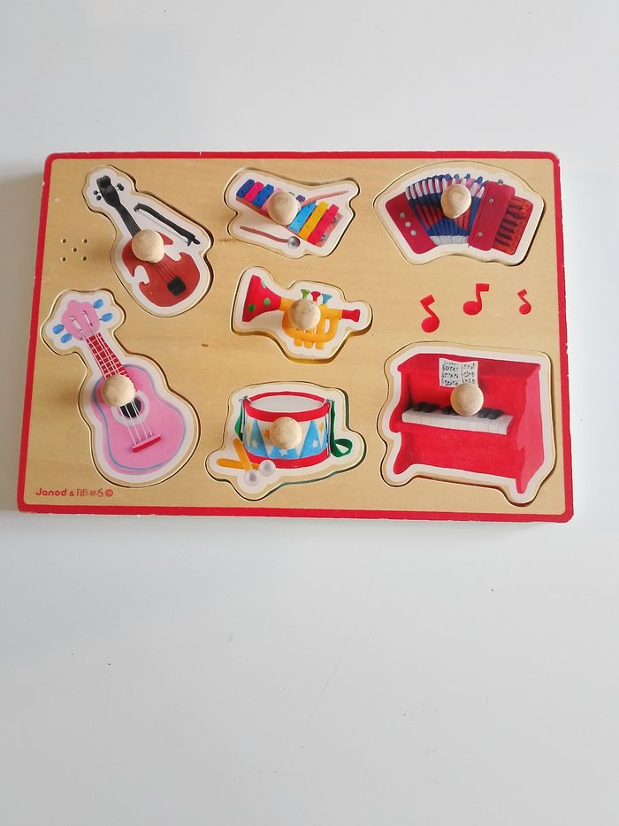 Puzzle avec sons janod & fleurus fonctionne