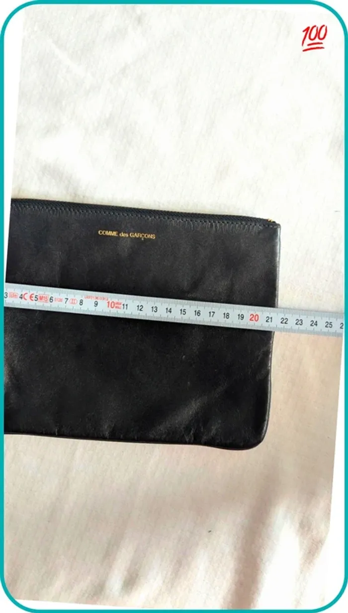 Pochette femme Comme Des Garçon noir - photo numéro 5