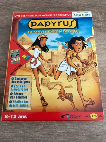 Papyrus la malediction de seth pc big box