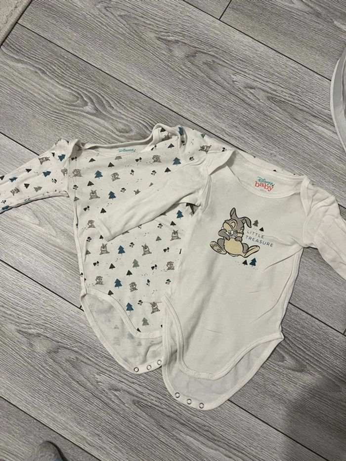 Lot de 2 bodies Disney