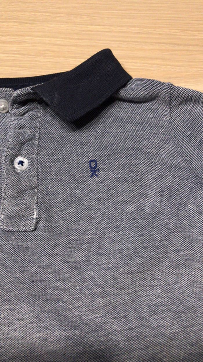 Polo maille piquée okaidi - photo numéro 2