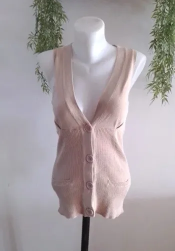 gilet sans manche Suzy Shier taille M - coton et nylon