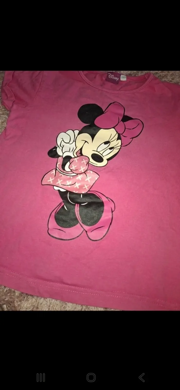 T-shirt minnie 8 ans - photo numéro 2