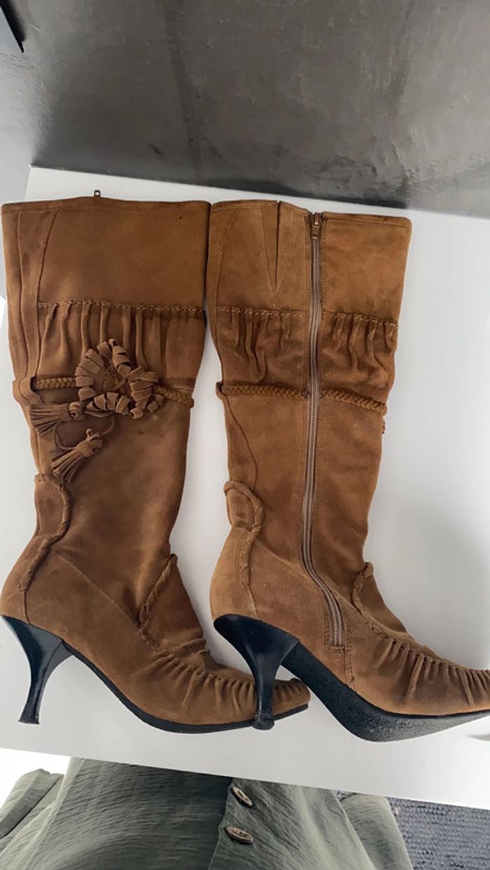 Bottes talons 38 - photo numéro 2