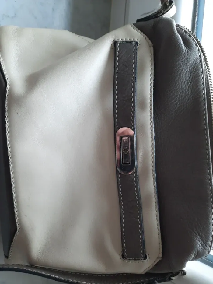 Sac lancaster beige - photo numéro 2