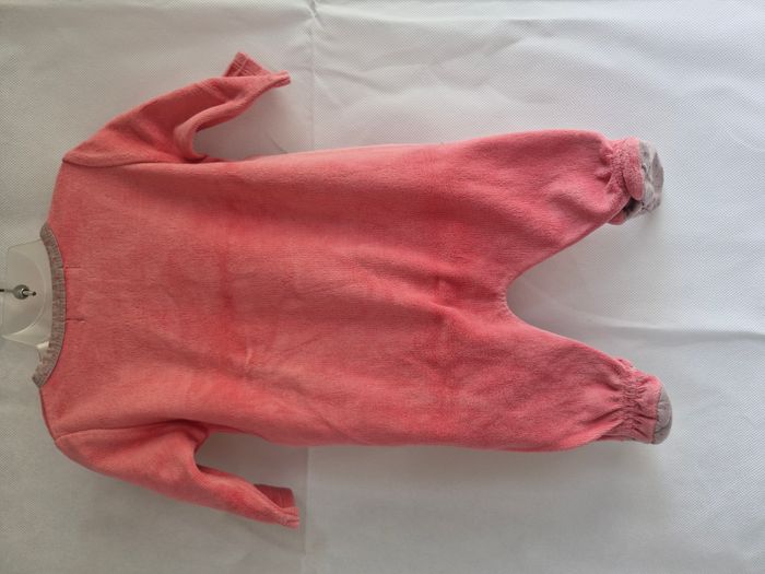 Pyjama dors-bien grenouillère bébé fille 3 mois 60 cm Sucre D'Orge Rose - photo numéro 4
