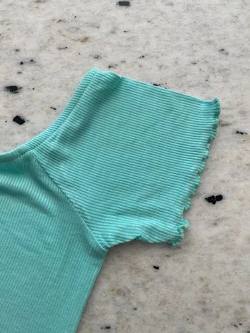Top court turquoise pimkie S