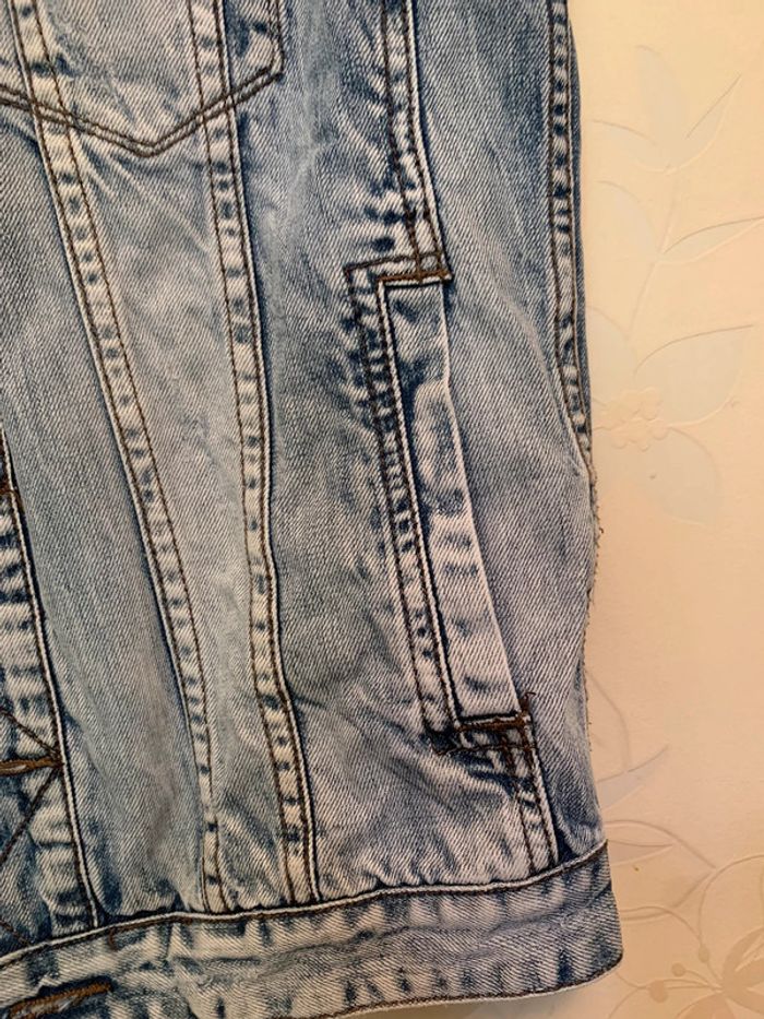 Veste en jeans sans manches - photo numéro 4