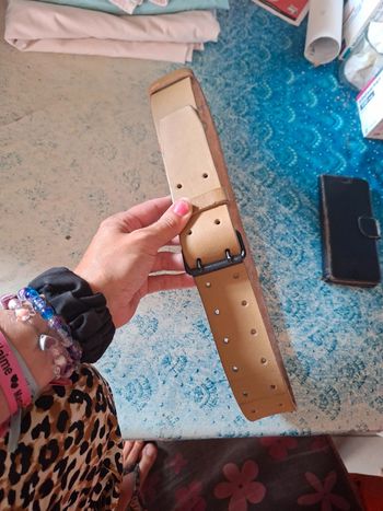 Ceinture cuir taille 2 Fontainebleau