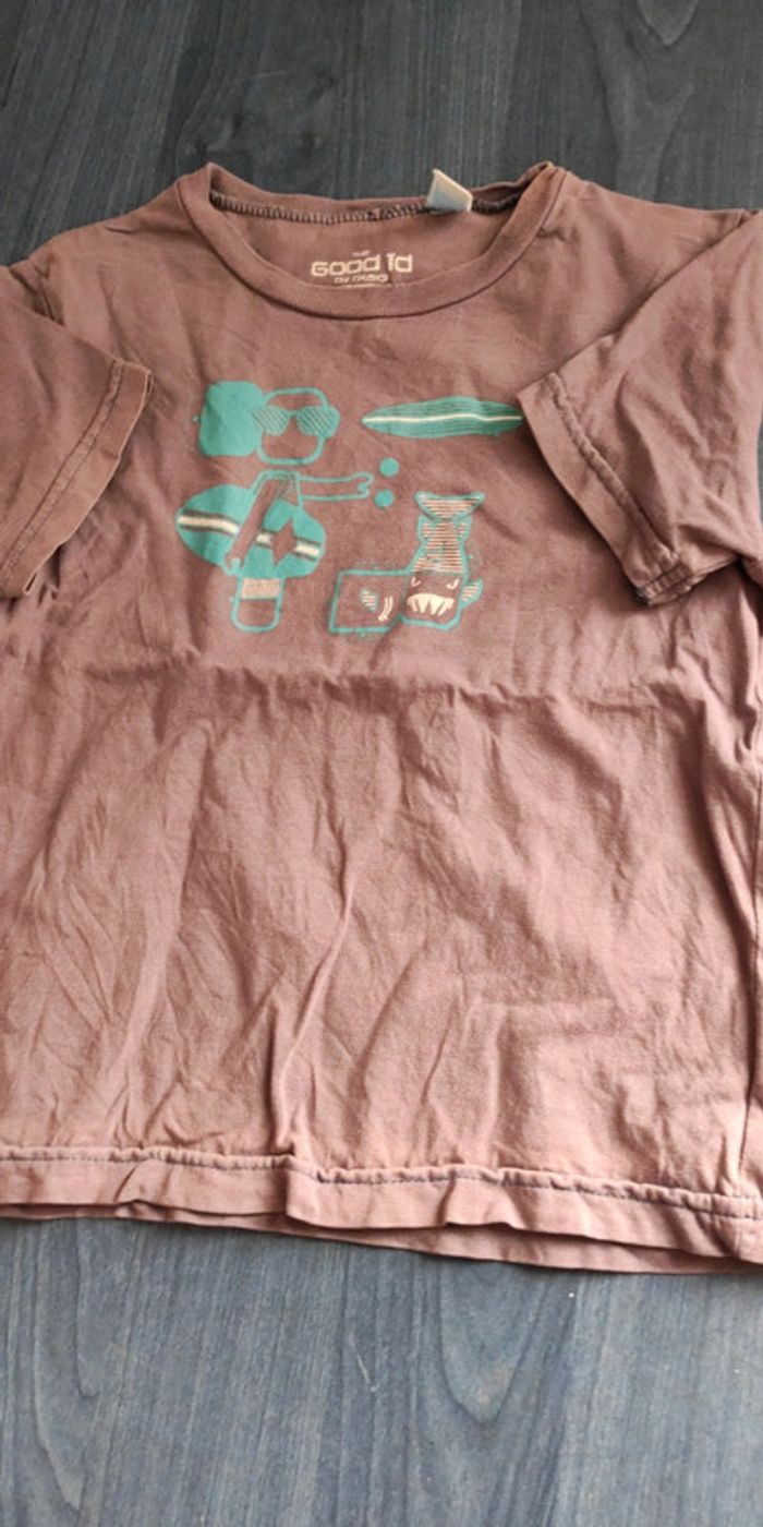 T-shirt Okaïdi violet T5A