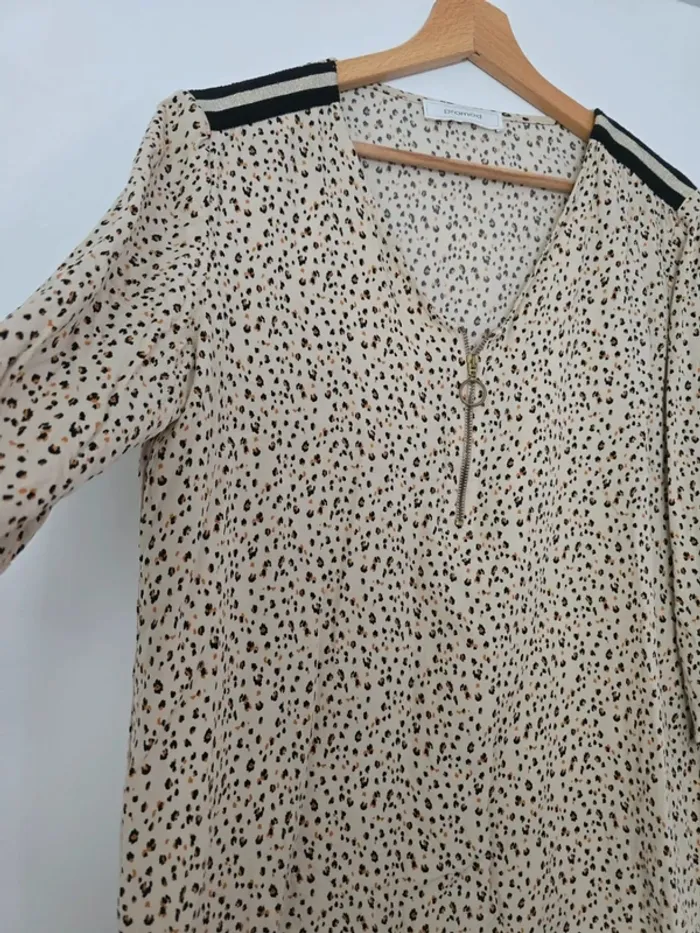 Chemisier beige promod - photo numéro 2