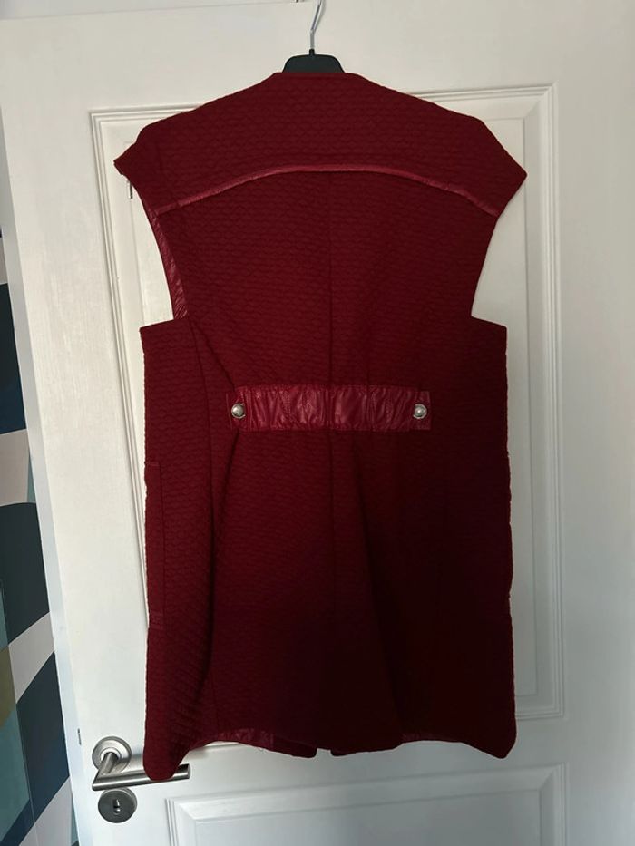 Robe bordeaux vintage 36/38 - photo numéro 5