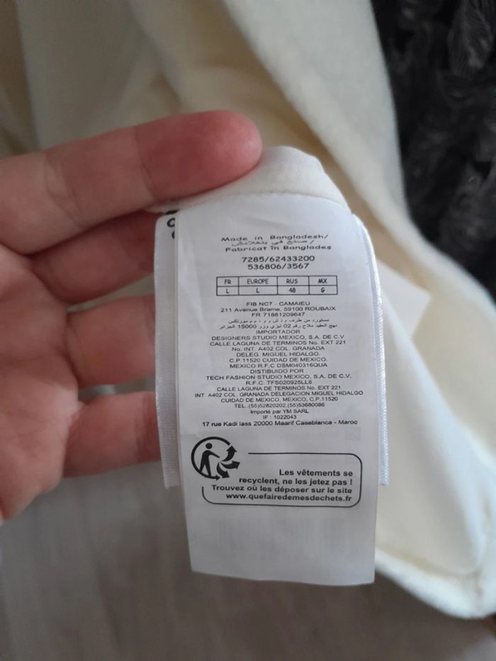 Gilet fourrure sans manches femme L - photo numéro 6