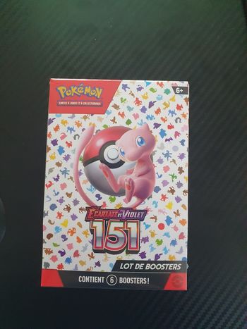 Bundle pokemon 151 6 boosters fr