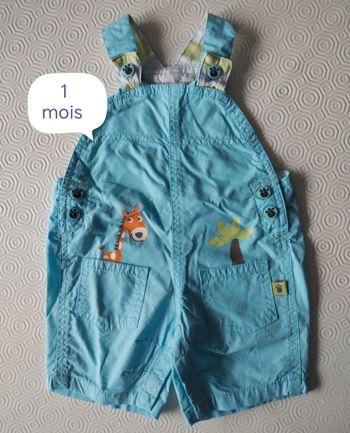 Salopette Kimbaloo taille 1 mois 