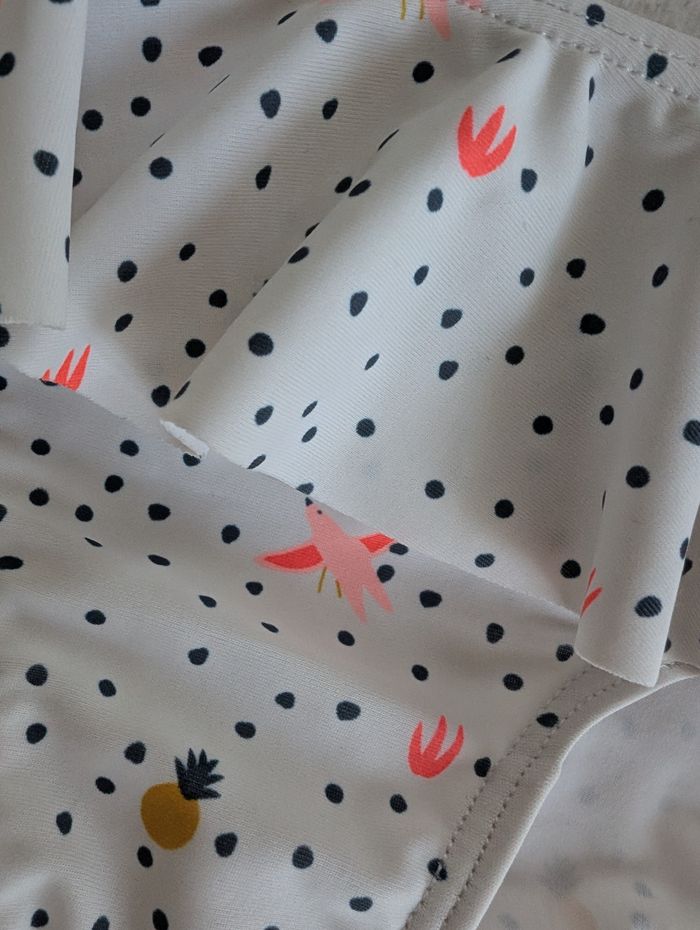 Maillot de bain 2p blanc à pois - 36M - Kiabi - photo numéro 3