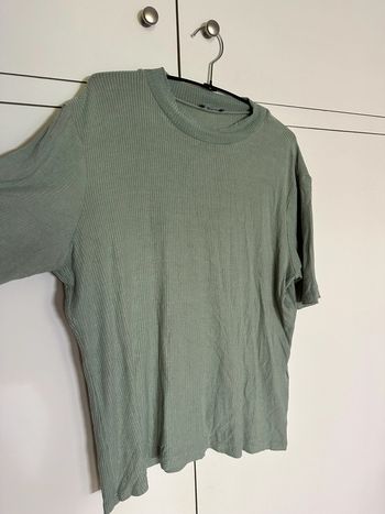 Tee shirt kaki-vert