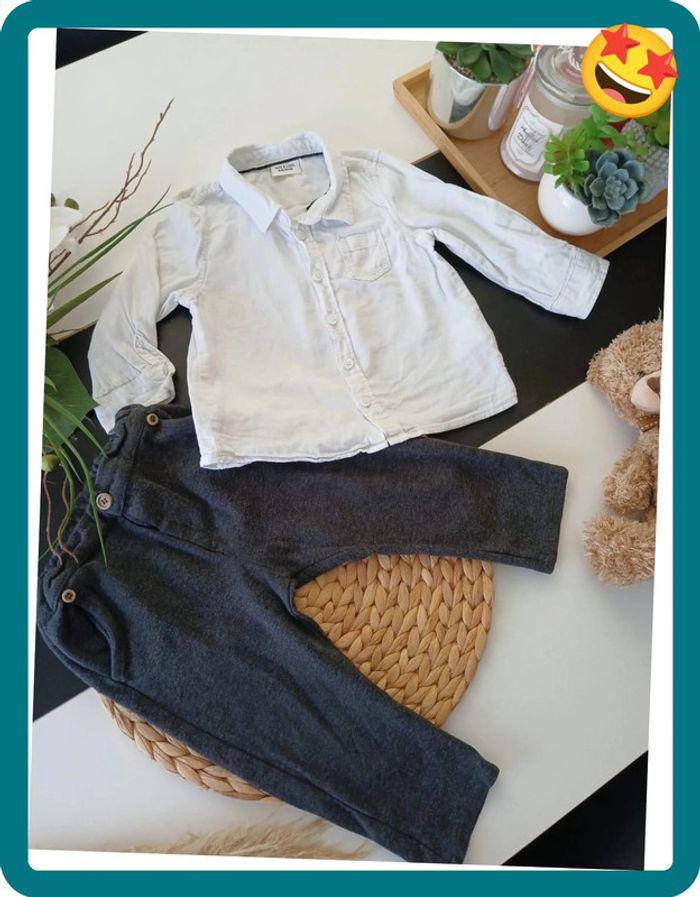 Ensemble bébé 3 pièces garçon Taille 18 mois🌿🦊 - photo numéro 10