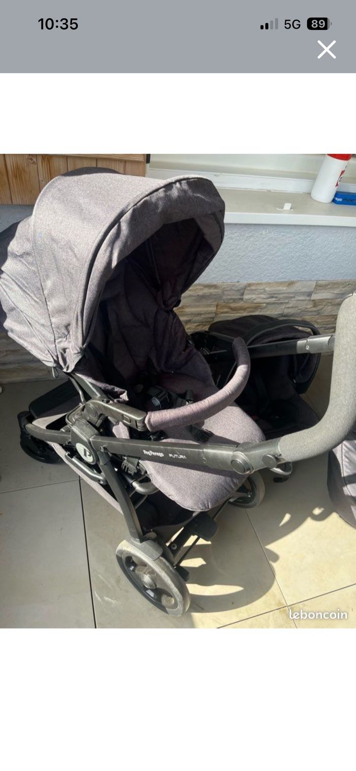 Poussette trio peg perego futura