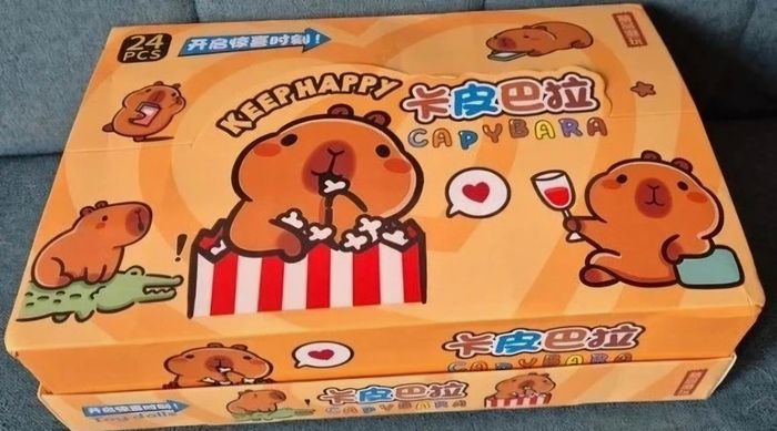 Coffret Capybara Chibi – 24 figurines ultra mignonnes – parfait pour calendrier de l’Avent !