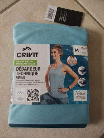 Débardeur technique femme Crivit - Taille M (38/40)