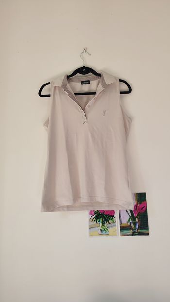 Polo Golfino gris T40 Neuf