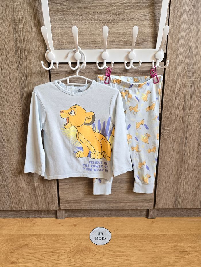 Vêtement Bébé Mixte - Pyjama Roi lion - Disney - 24 mois 83/89 cm
