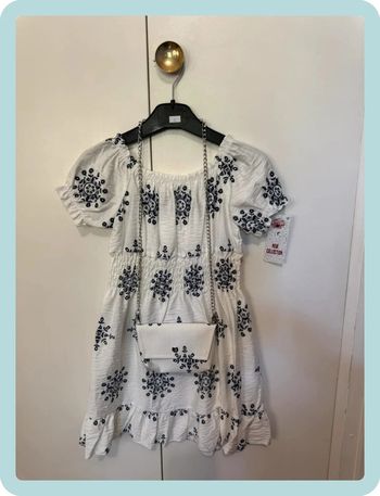 Robe blanche pour filles