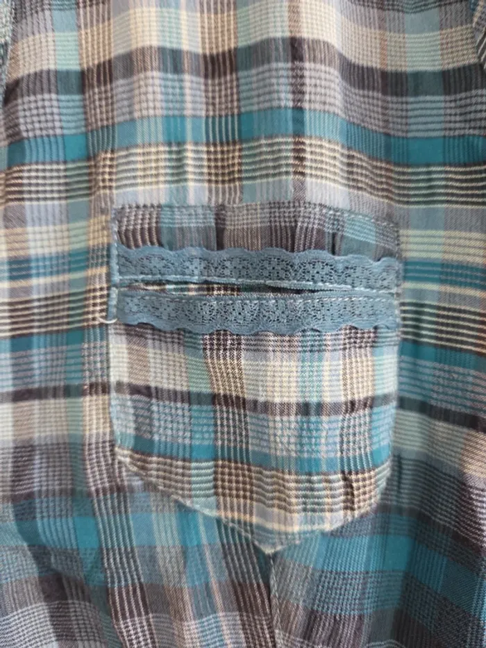 Chemise à carreaux 🌸 XXL - photo numéro 2