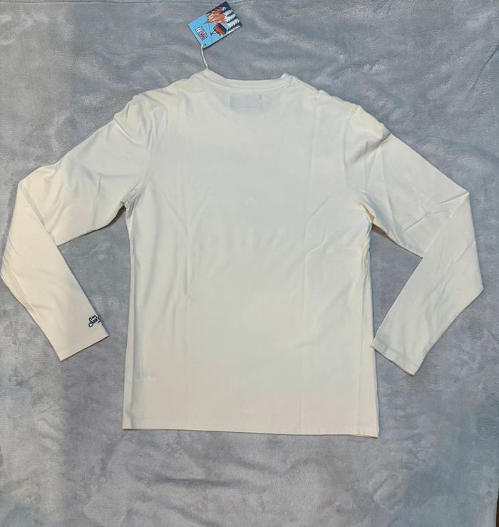 MC2 Saint Barth - Tee-shirt manches longues "Christmas Ferrari" Beige, taille M - photo numéro 6