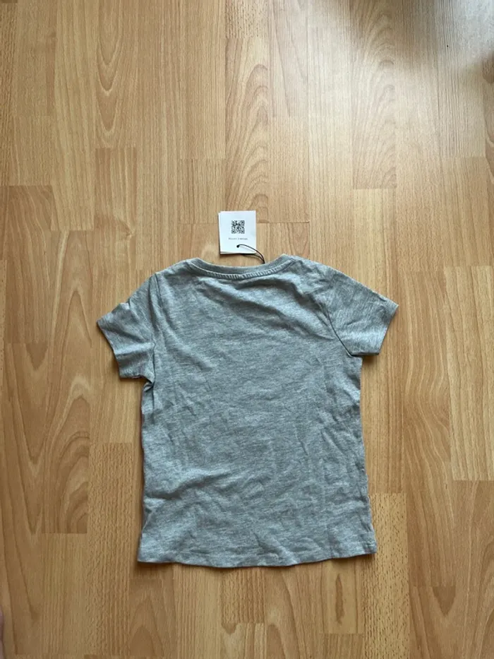T-shirt filleName It, /6ans/ gris et doré /neuf avec étiquette - photo numéro 5