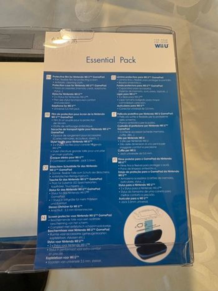 Protection rigide de transport Nintendo Wii u essentiel pack Neuve blanche - photo numéro 6