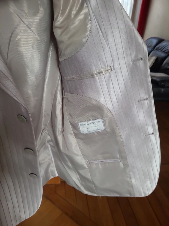 veste ou blazer gris argent taille 42 - photo numéro 6