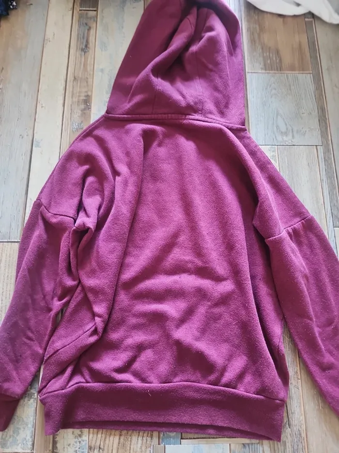 Sweat à capuche pour fille taille 10 ans marque gemo - photo numéro 5